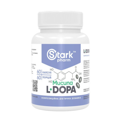 Допа мукуна, L-Dopa Mucuna 400mg - 60 caps
