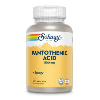 Пантотенова кислота, Pantothenic Acid 500mg - 100 veg caps