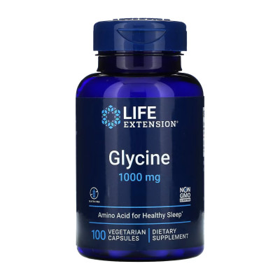 Гліцин, Glycine 1000 mg - 100 vcaps