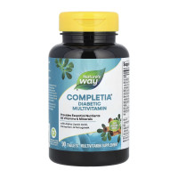 Мультивітаміни для діабетиків, Completia Diabetic (Iron-Free) - 90 tabs