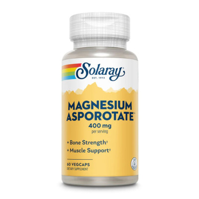 Магній Аспартат, Magnesium Asporotate 400mg - 60 vcaps