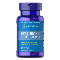 Гіалуронова кислота, Hyaluronic Acid 100mg - 30caps