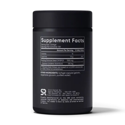 Вечірня примула, Evening Primrose Oil 1300mg - 120 softgels