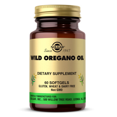 Олія Дикого Орегано, Wild Oregano Oil - 60 caps