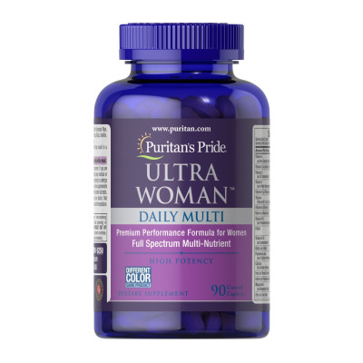Мультивітаміни для жінок, Ultra Woman™ Daily Multi Timed Release with Zinc - 90 caps