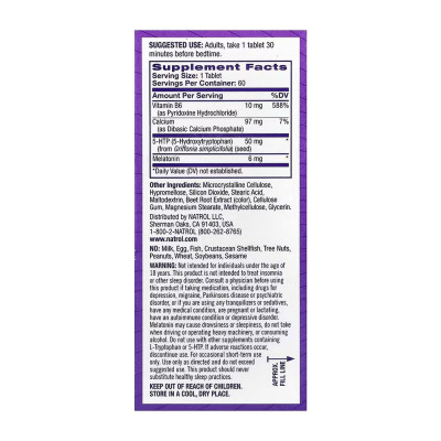 Advanced Sleep Melatonin - 60 tabs