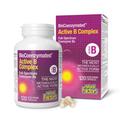 BioCoenzymated Active B Complex - 120 caps
