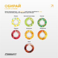 Пляшка зі смаком EasyFit Air Up — спортивна пляшка для води 650 мл з 7 капсулами