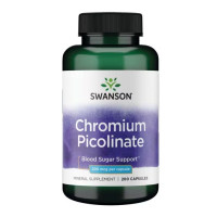 Хром Піколінат, Chromium Picolinate 200mcg - 200 сaps