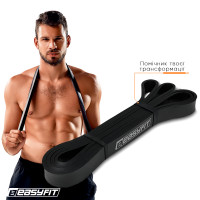 Гумова петля EasyFit ORIGIN 6–31 кг чорна