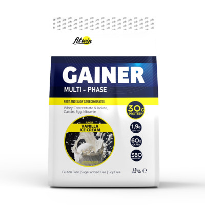 Гейнер, Gainer - 1500g Vanilla Ice Cream