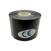 Кінезіологічний тейп EasyFit Kinesio чорний