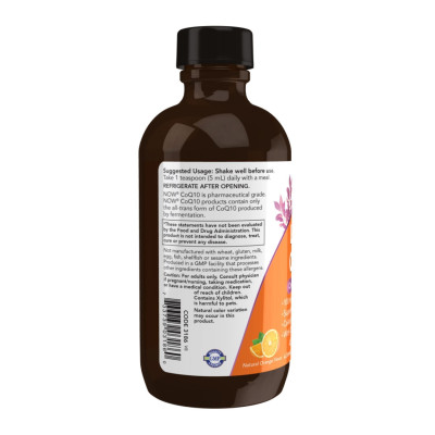 Рідкий Коензим Q10, Liquid CoQ10 - 118 ml Orange