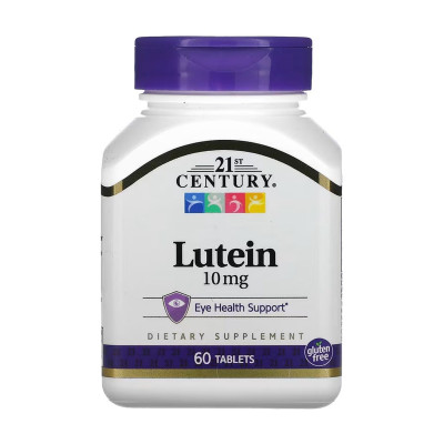 Лютеїн, Lutein 10 mg - 60 tabs