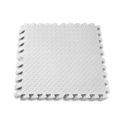 Татамі мат EasyFit SwallowTail 4 шт (60х60х1 см) пазл хвіст ластівки білий Татамі мат EasyFit SwallowTail 4 шт (60х60х1 см) пазл хвіст ластівки білий