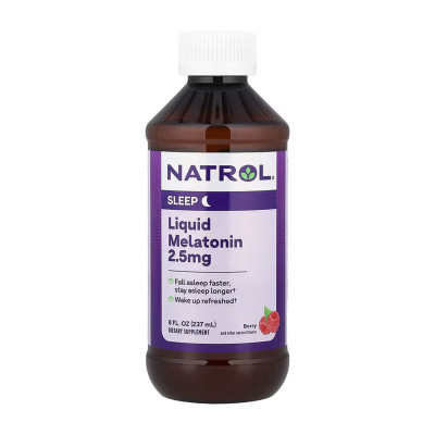 Melatonin Liquid 2.5mg - 237 ml Melatonin Liquid 2.5mg - 237 ml