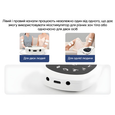Міостимулятор EasyFit ActivePulse масажер електростимулятор м'язів + Чохол