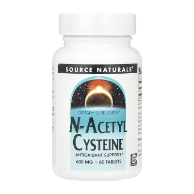 N-Acetyl Cysteine 600mg - 60 tabs N-Acetyl Cysteine 600mg - 60 tabs