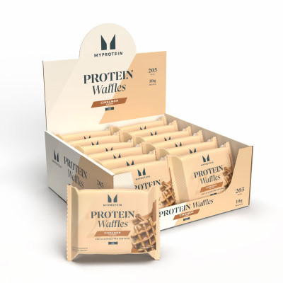 Protein Waffles - 12x50g Cinnamon Protein Waffles - 12x50g Cinnamon