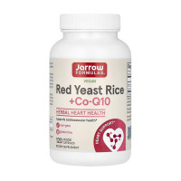 Червоний рис+ Коензим Q10, Red Yeast Rice + Co-Q10 600mg - 120 vcaps