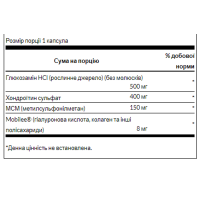 Glucosamine Chondroitin MSM - 90caps