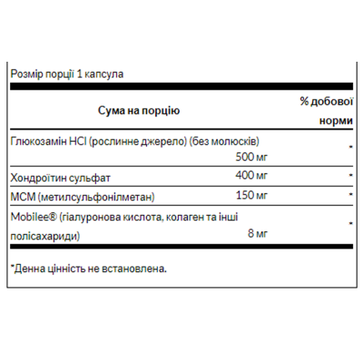 Glucosamine Chondroitin MSM - 90caps