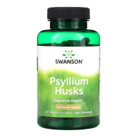 Лушпиння псіліуму, Psyllium Husks 610mg - 100 caps