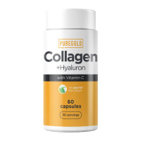 Колаген + Гіалуронова кислота, Collagen + Hyaluron - 60 caps (капсул)