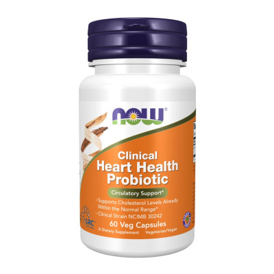 Пробіотик для здоров'я серця, Clinical Heart Health Probiotic - 60 vcaps