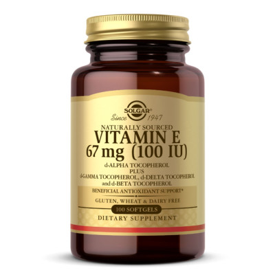 Вітамін Е, Vitamin E 67mg (100 IU) Mixed - 100 softgels Вітамін Е, Vitamin E 67mg (100 IU) Mixed - 100 softgels