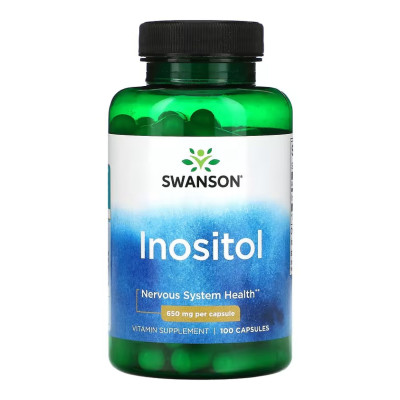 Інозитол, Inositol 650mg - 100 caps