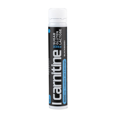 Рідкий L карнітин, Carnitine Liquid 3000mg - 25ml Blackberry