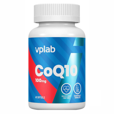 Коензим Q10, CoQ10 100 mg - 60 Softgels