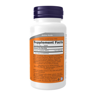 N-Acetyl-Cysteine 1000mg - 60 tabs