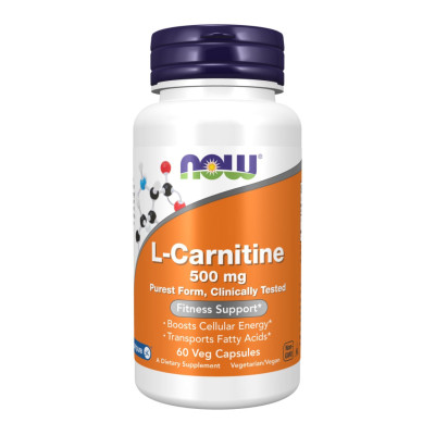 Л Карнітин, L-Carnitine 500mg - 60 vcaps