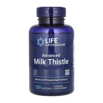 Екстракт розторопші, Advanced Milk Thistle - 120 softgels
