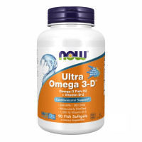 Омега-3 з вітаміном D-3, Ultra Omega 3-D Softgels - 90 fsg