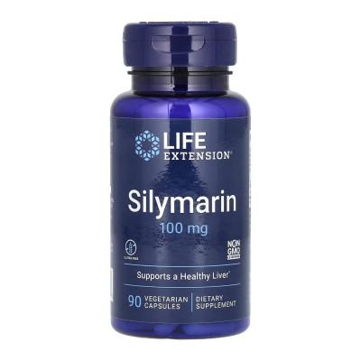 Силімарин, Silymarin 100 mg - 90 veg caps Силімарин, Silymarin 100 mg - 90 veg caps