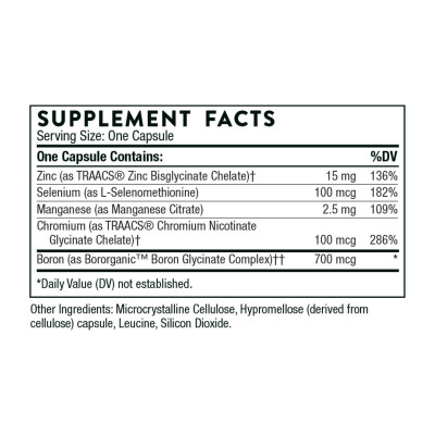 Trace Minerals - 60 caps
