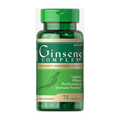 Женьшеневий Комплекс, Ginseng Complex - 75 caps