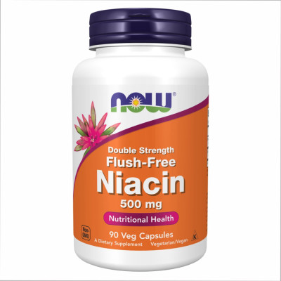Ніацин, Flush Free Niacin 500mg - 90 vcaps