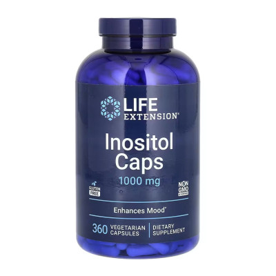 Інозитол, Inositol 1000mg - 360 vcaps