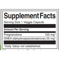 DHEA Pregnenolone Complex - 60veg caps