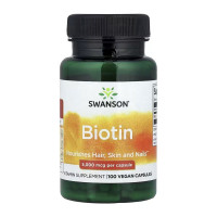 Біотин, Biotin 5000mcg - 100 caps