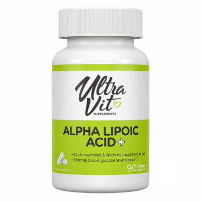 Альфа-ліпоєва кислота, Alpha Lipoic Acid - 90 caps