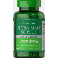 Вітаміни для чоловіків, Ultra Man™ 50 Plus - 60 Caplets