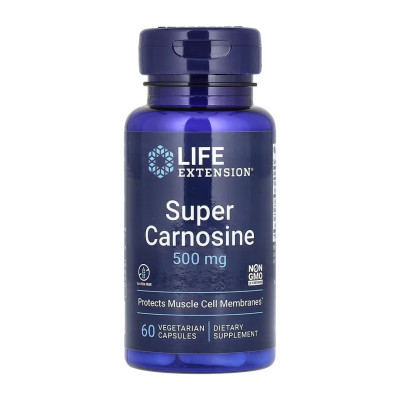 Super Carnosine 500 mg - 60 vcaps