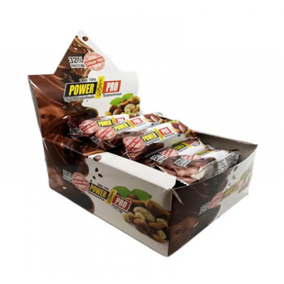 Протеїнові батончики, Protein Bar Nutella 32% - 20x60g Nut Without sugar