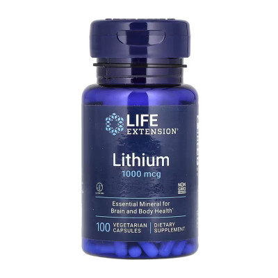 Lithium 1000 mcg - 100 caps Lithium 1000 mcg - 100 caps