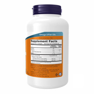 Супер Омега 3, Super Omega EPA 360/240 - 120 sgels